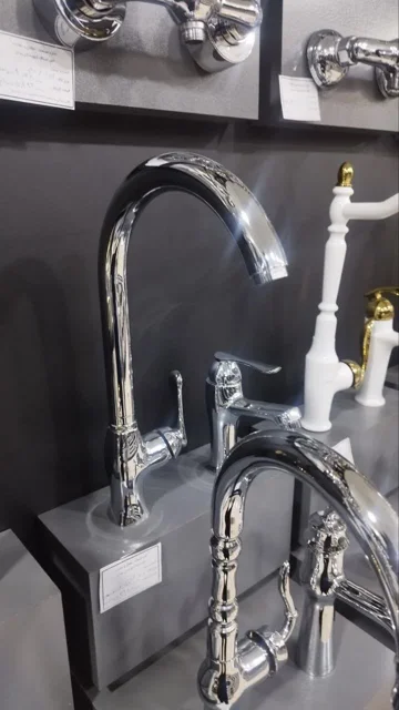 تصویر شیر ظرفشویی دمو کروم طوفان فلز